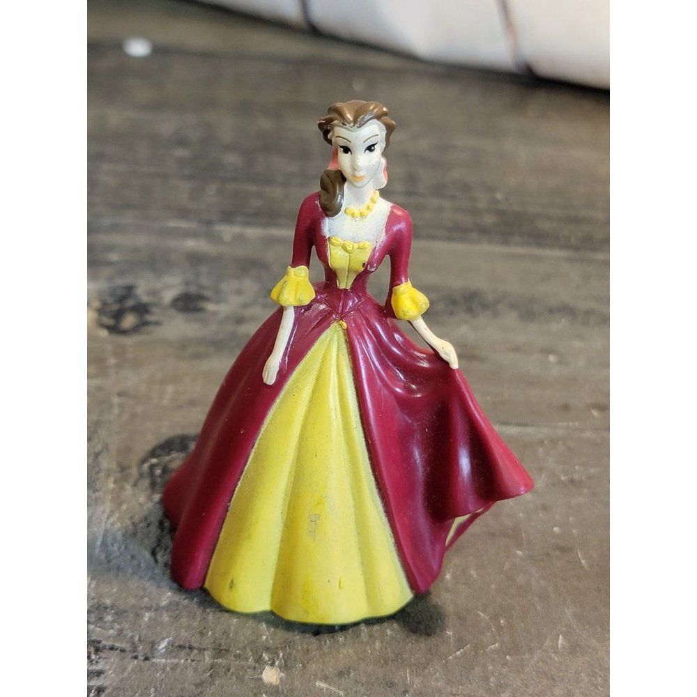 Red yellow dress Belle Princess‎ Beauty and the Beast Disney Pixar